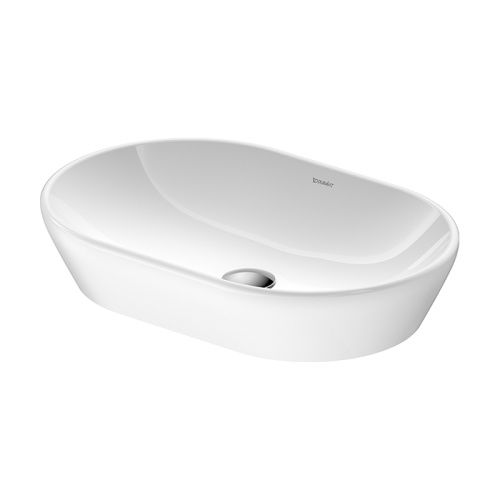 Раковина керамическая Duravit D-Neo 23726000701 60 см накладная цвет белый без отверстий под смеситель