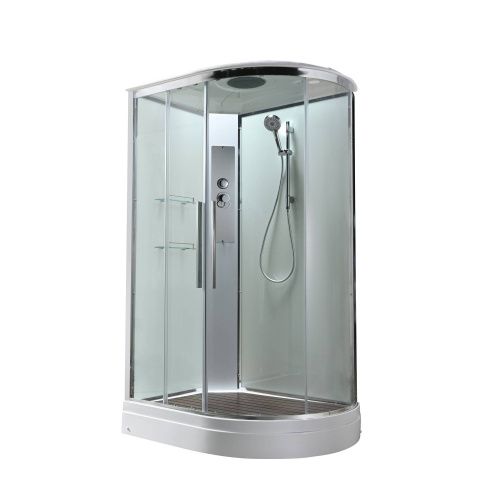 Душевая кабина AvaCan EM EM2811LT 110х80 асимметричная с крышей ориентация левая