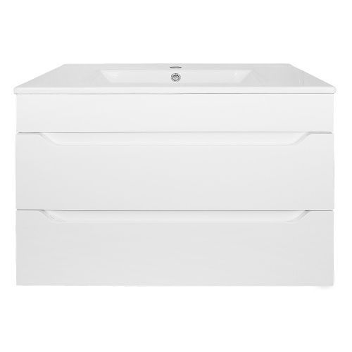 Тумба с раковиной Loranto Аврора CS00091412 72х47х52 подвесная цвет белый