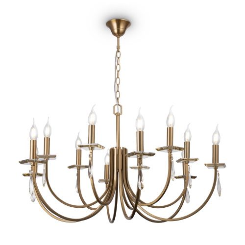 Люстра Freya Forte FR1006PL-12G 170x455x425 Подвесные люстры
