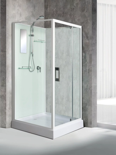 Душевая кабина River TANA Б/К 70 (10000003645) 70х70 квадратная без крыши ориентация универсальная