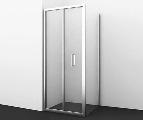 Душевой уголок Wasserkraft 78F19 100х100 стекло прозрачное профиль хром глянцевый без поддона