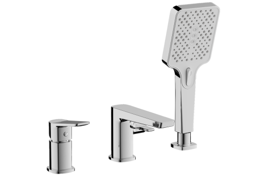 Смеситель BELZ B66715 на борт ванны хром