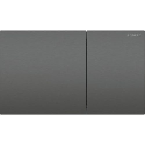 Клавиша смыва механическая Geberit Sigma 115.622.QD.1 цвет черный хром матовый