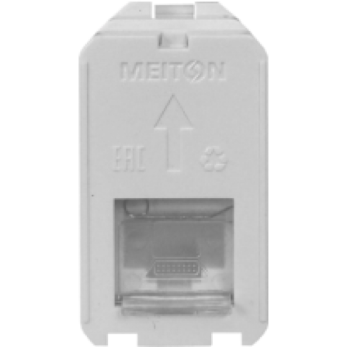 Розетка телефонии RJ11 1 модульная Meiton A4258RJ11
