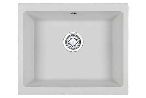 Кухонная мойка Granula 5551, АРКТИК 55х46 цвет светло-серый поверхность матовая