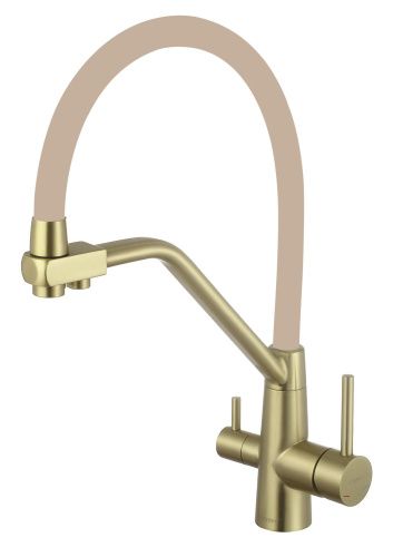 Смеситель для кухни Fmark FS0662-C12 на мойку бронза