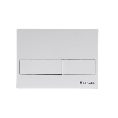 Клавиша смыва механическая Berges NOVUM 040014 цвет белый