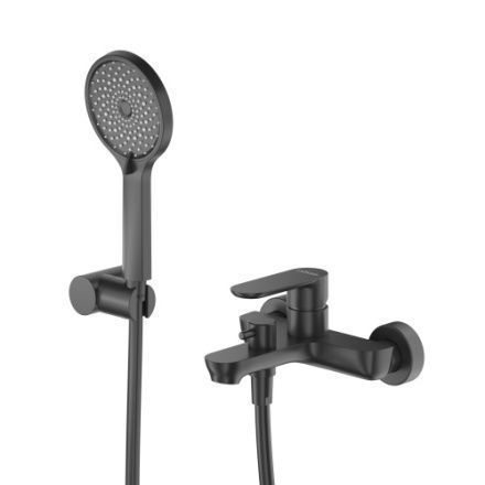 Смеситель Cezares STYLUS STYLUS-VD-NOP настенный черный матовый