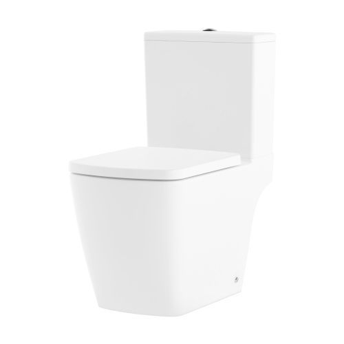 Унитаз-компакт напольный с бачком Lavinia Boho Aveo 330601CR белый глянцевый с сиденьем микролифт безободковый каскадный смыв