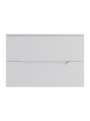 Тумба под раковину Orange Line Li-80TuwMDF 81х46х54 подвесная цвет белый