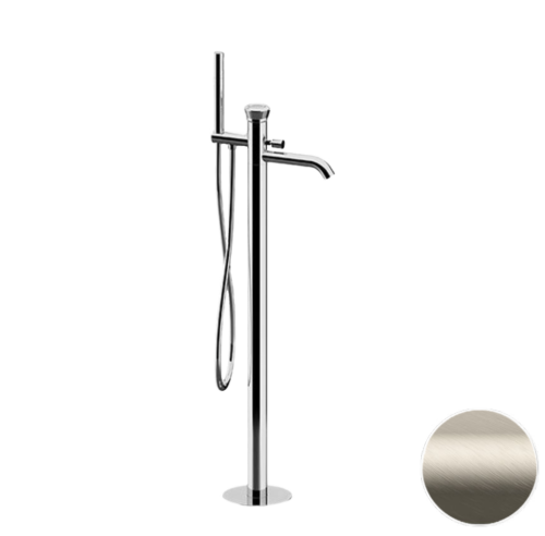 Смеситель для ванны Remer Element ET08XV напольный сталь