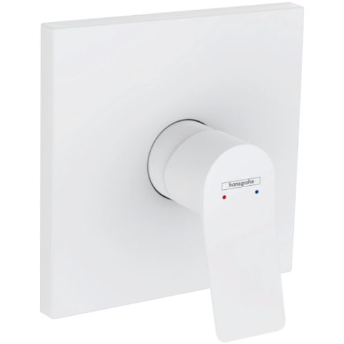 Смеситель Hansgrohe 75615700 настенный встраиваемый белый матовый