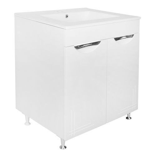 Тумба с раковиной Loranto Верона CS00089609 61х47х82 напольная цвет белый