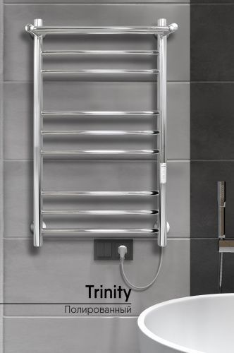Полотенцесушитель электрический Indigo Line Trinity LСLTE80-40PRt 45х80 хром