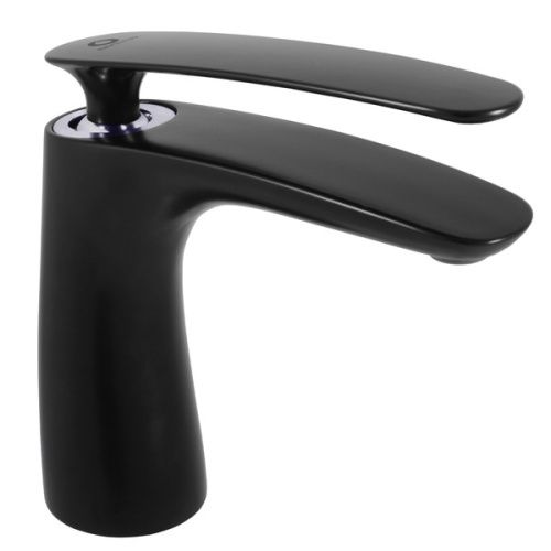 Смеситель RavSlezak TIGRIS TG126.5CMATC на раковину черный матовый