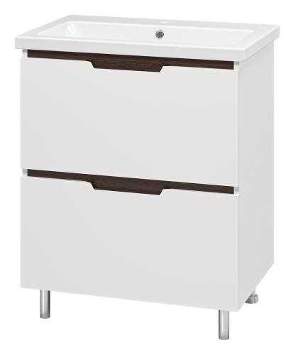 Тумба под раковину Misty Лайм Э-Лай01070-2Я 66х43х70 напольная