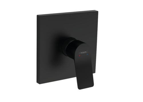 Смеситель Hansgrohe Vivenis 75615670 настенный встраиваемый черный матовый