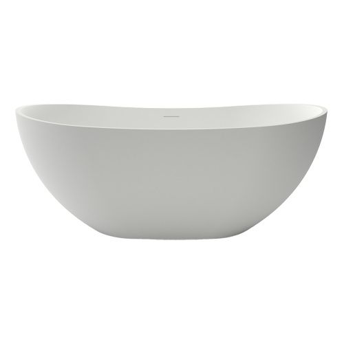 Ванна из искусственного камня Azario JENNER JEN16385S 163х85 отдельностоящая овальная