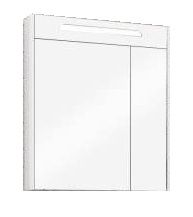 Зеркало-шкаф Aquaton Сильва 1A216202SIW70 60х14х78 подвесной цвет дуб полярный