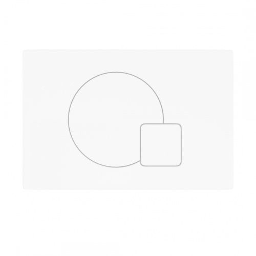 Клавиша смыва механическая Teymi Ellie T70024WM цвет белый