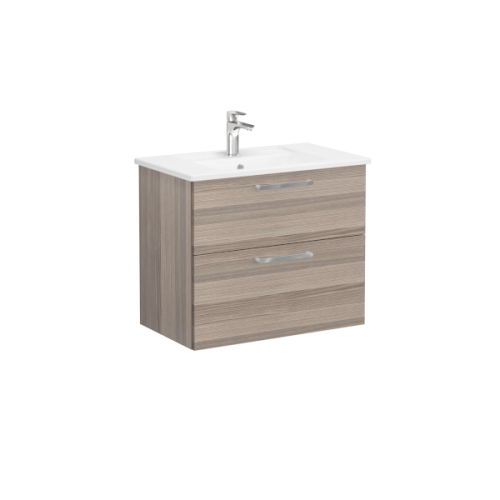 Тумба с раковиной Vitra Root 68288 80х47х67 подвесная цвет коричневый