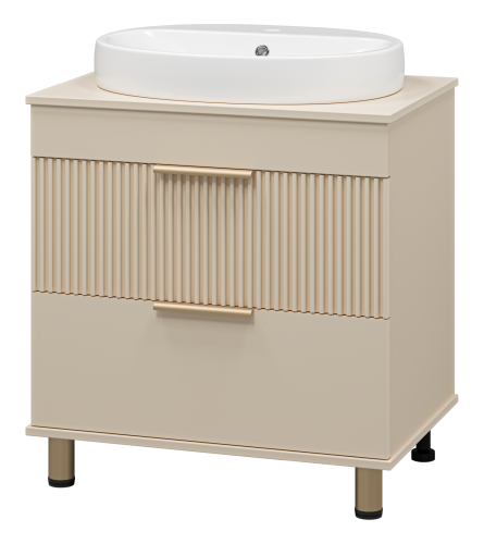 Тумба под раковину Brevita Enfida ENF-06070-0342Я 71х50х65 напольная
