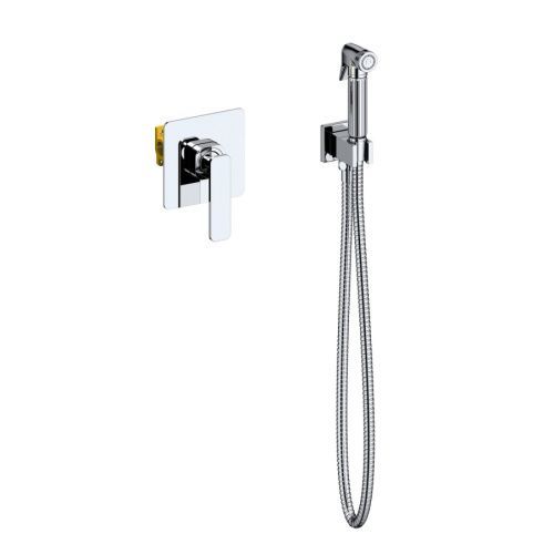 Смеситель с гигиеническим душем Timo Torne 4389/00SM встраиваемый в стену хром