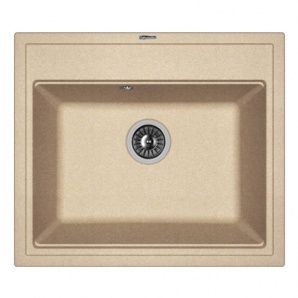 Кухонная мойка Florentina Липси 600 20.120.D0600.107 60х51 цвет песочный поверхность матовая