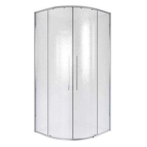 Душевой уголок Niagara Nova NG-3626-34 90х90 стекло шиншилла профиль хром глянцевый без поддона