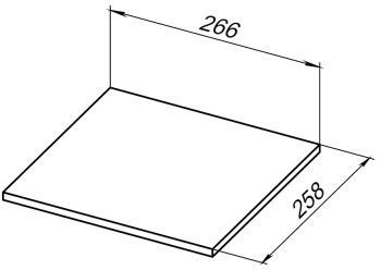 Полка для стеллажа Allen Brau Liberty 1.33009.M