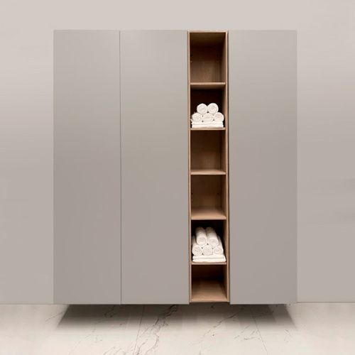 Шкаф-пенал Burgbad Sys30 HSNC030 F4112 САЛОН 37х30х196