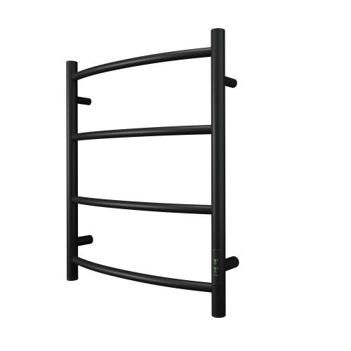 Полотенцесушитель Point Афина PN04856B 53х60 электрический черный