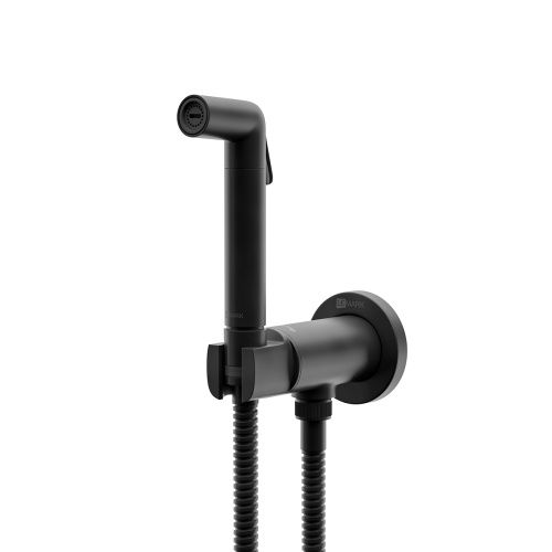 Гигиенический душ со смесителем LeMark Solo LM7171BL черный