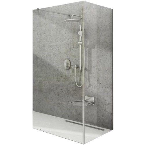 Душевой уголок Ravak Walk-In GW1CG7C00Z1 120х90 стекло прозрачное профиль хром без поддона