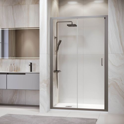 Душевая дверь RGW Passage 41081416-110 160х195 стекло прозрачное профиль сатин