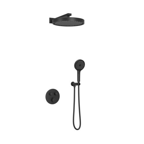 Душевая система Sancos Space SC3006MB встраиваемая в стену