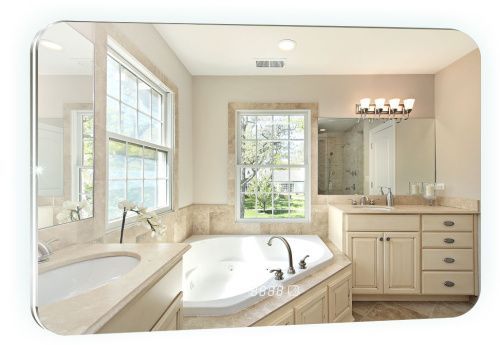 Зеркало в ванную Azario Паллада LED-00002243 80х55 цвет белый