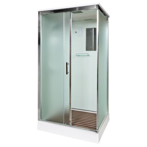 Душевая кабина AvaCan D119SEL 110х90 прямоугольная с крышей ориентация универсальная