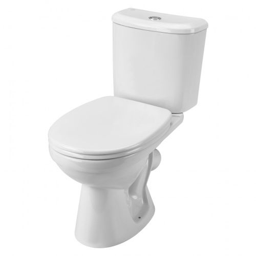 Унитаз-компакт напольный с бачком Santek Бореаль 1WH302145 белый с сиденьем микролифт каскадный смыв