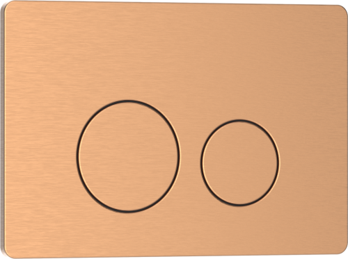 Клавиша смыва механическая Iberica Blanca INOX-O IB.B081.007.002 цвет желтый