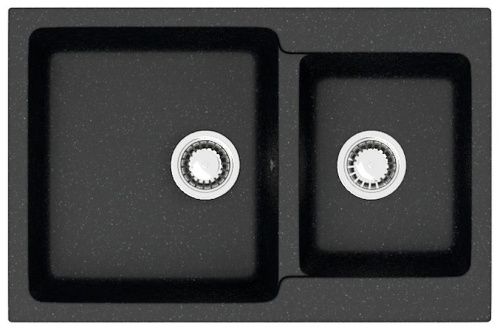 Кухонная мойка Azario Grand CS00079903 77х50 цвет черный