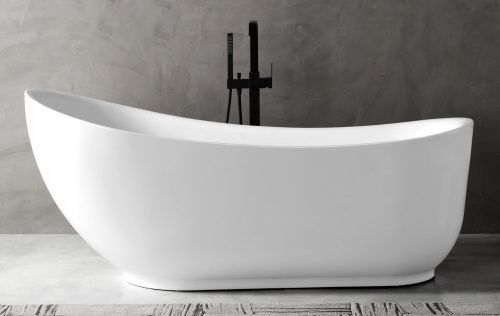 Ванна акриловая Abber AB9288 180х90 отдельностоящая овальная с каркасом