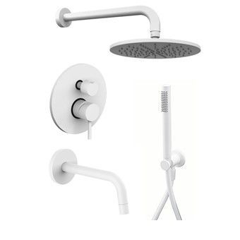 Душевая система Paffoni Light KITLIG019BO141 встраиваемая в стену