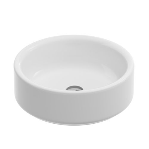Раковина керамическая Artceram Wonder WNL002 01 34 60 см накладная цвет белый без отверстий под смеситель