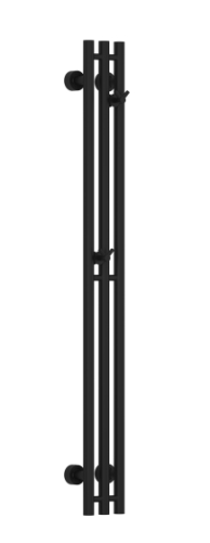 Полотенцесушитель Сунержа Терция PRO 31-0444-1210 15х120 водяной черный матовый