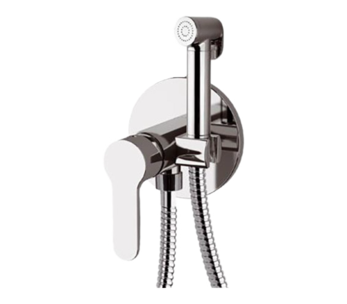 Гигиенический душ со смесителем Remer W65W хром