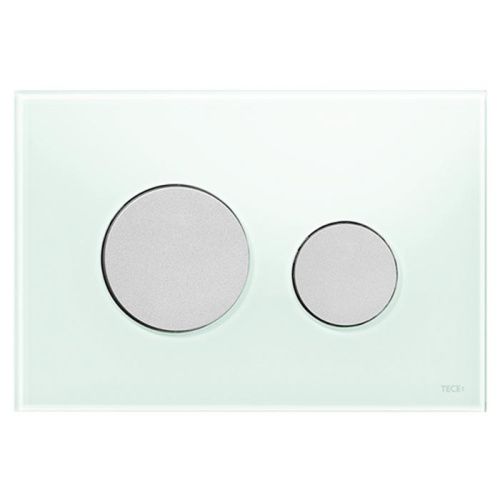 Панель смыва механическая Tece TECEloop 9240652 цвет зеленый/хром матовый