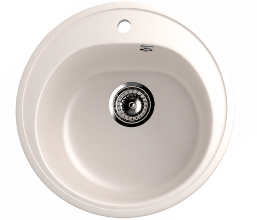 Кухонная мойка Ulgran Classic U-101-331 50х50 цвет белый