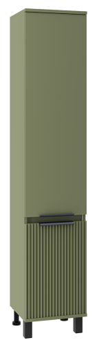 Шкаф-пенал Brevita Enfida ENF-05035-0801R 35х34х165 напольный/подвесной цвет зеленый